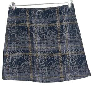 BUGATCHI MULTICOLOR‎ PAISLEY SKORT SIZE 10 GOLF